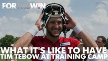 Eagles safety Malcolm Jenkins: What it's like to have Tebow at training camp