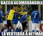 PELEA DE NEYMAR - PARTIDO COLOMBIA VS BRASIL - EMPUJAN A NEYMAR - RESUMEN DEL PARTIDO - COPA AMERICA