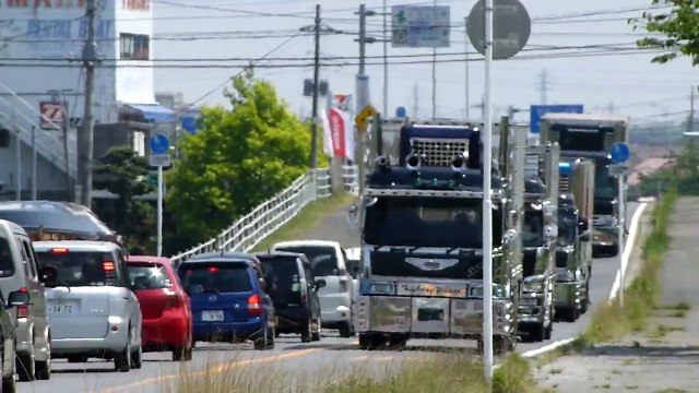 茨城アートトラック連盟　2014　由加丸　椎名急送　8番　デコトラ　マニ割り　No.1