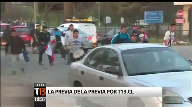 Perú vs Venezuela: Hinchas de la U y Alianza Lima se enfrentaron