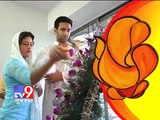 Tv9 Gujarat - Nandish  and Rashmi Desai Ganpati