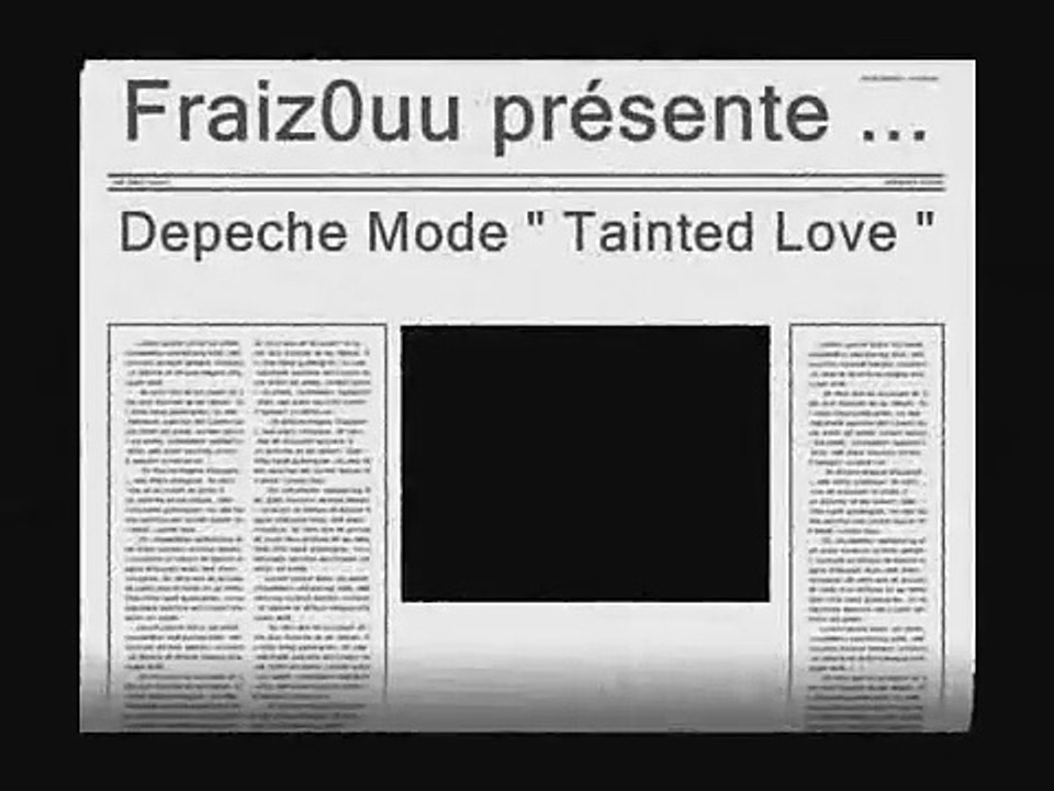 Depeche Mode - Tainted Love