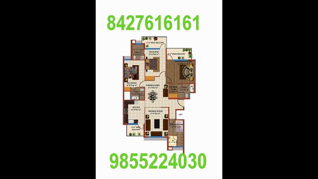 Sandwoods Opulencia 3bhk 1850 sqft