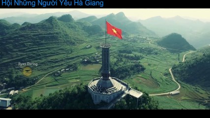 Cột cờ Lũng Cú đẹp mê người dưới góc nhìn flycam