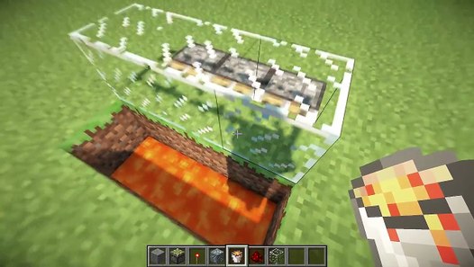 Minecraft Tutorial: Fallen bauen - schnell und einfach [German/HD