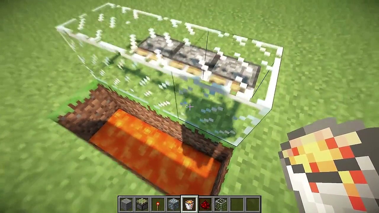 Minecraft Tutorial: Fallen bauen - schnell und einfach [German/HD]