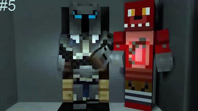 PopularMMOs - Five Nights at Freddy's In Minecraft - Top 5 / Minecraft Animation 2015