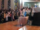 Entrance hymn for mass in Haiti