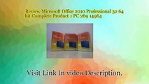 Cheap Microsoft Office 2010 Professional 32 64 bit Complete Product 1 PC 269 14964