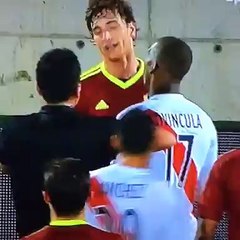 Así fue la expulsión de Fernando Amorebieta en el juego contra Perú
