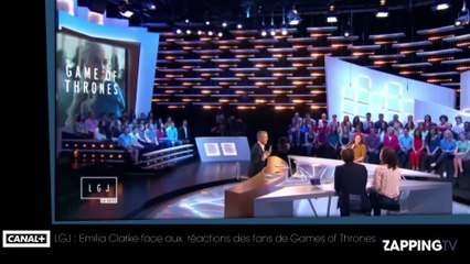 LGJ : Emilia Clarke face aux réactions des fans de Games of Thrones