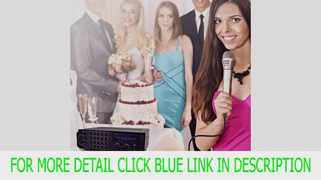 Check Pyle PMXAKB1000 Bluetooth 1000-Watt Karaoke Mixer with Two Microphone Product Images