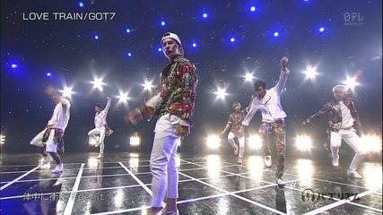 [HD] 150619 GOT7 - LOVE TRAIN @ NTV BUZZ RHYTHM