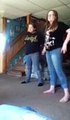 Sister and a friend dancing dance central 2