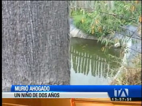 Niño de dos años murió en Chimborazo