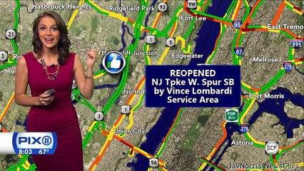 PIX11 Morning News - Kaitlin Monte hot body in tight dress (6-19-15)