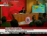 Hugo Chávez vai cortar relações diplomáticas com a Colômbia