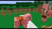 Monster School: Pig Riding - Minecraft Animation