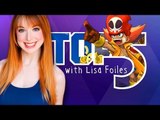 TOP 5 PIRATE GAMES (Top 5 with Lisa Foiles)