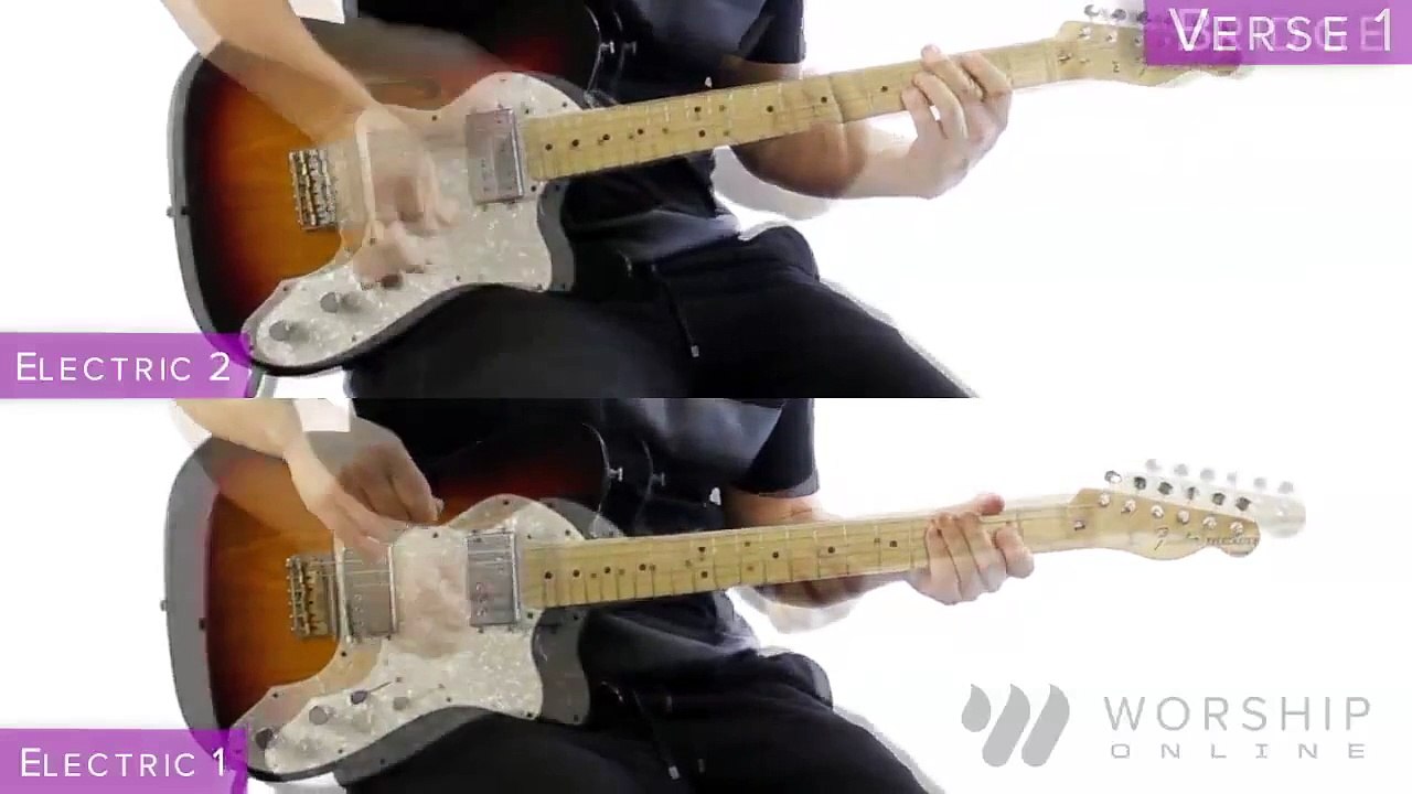 In Jesus Name - Darlene Zschech - Electric And Acoustic Guitar Tutorial