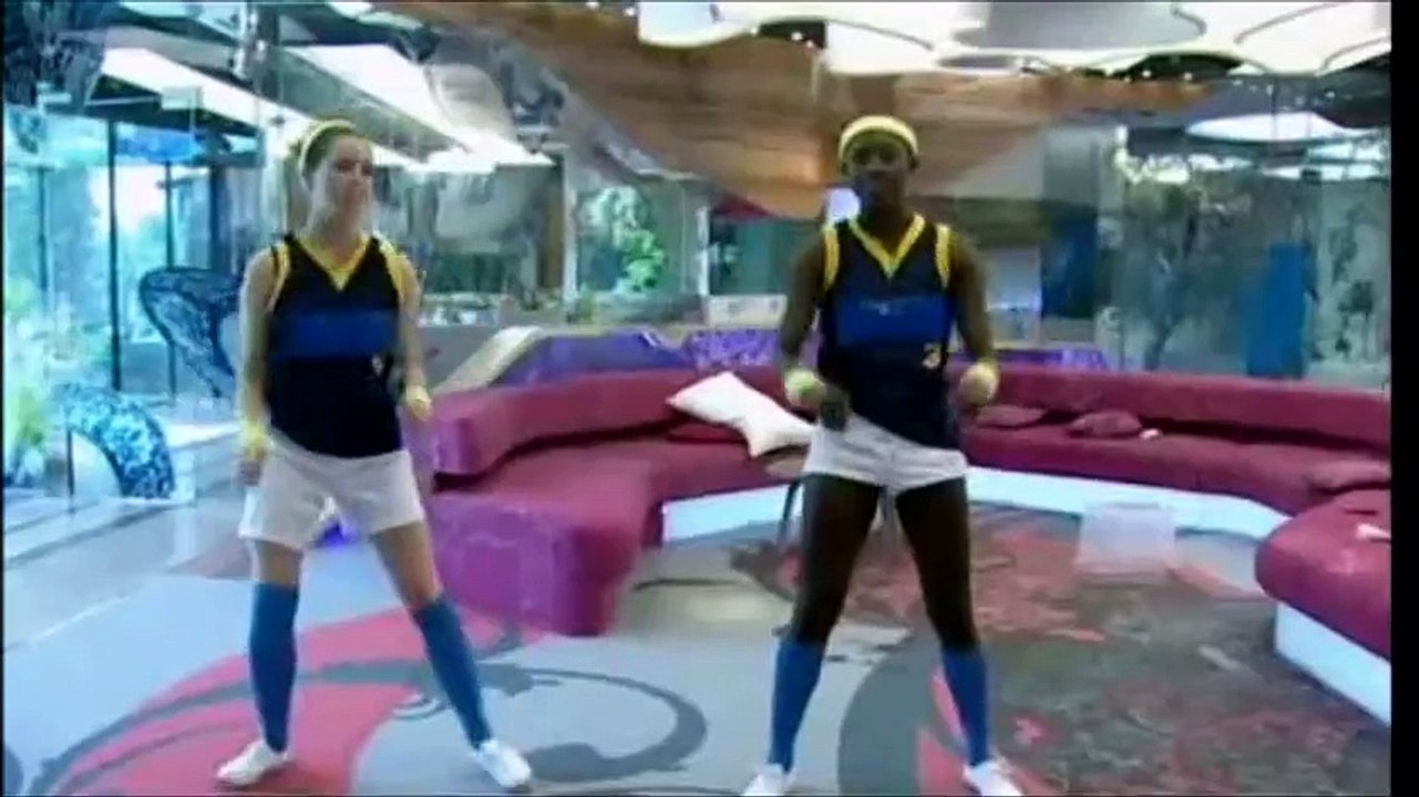 Josie Gibson - Big Brother - cheer leader -day 26