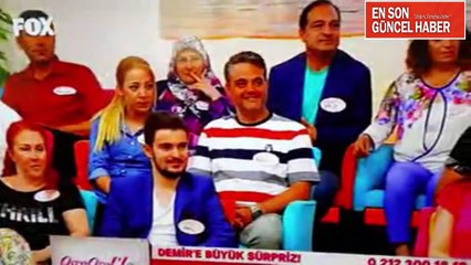 Gönül Yazar, izdivaç Programında Demir bey'e talip oldu