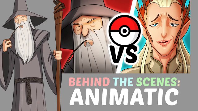 Gandalf vs Thranduil Behind the Scenes : Animatic