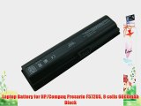 Laptop Battery for HP/Compaq Presario F572US 9 cells 6600mAh Black