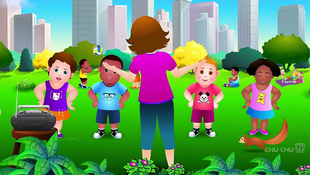 Head, Shoulders, Knees & Toes - Exercise Song For Kids