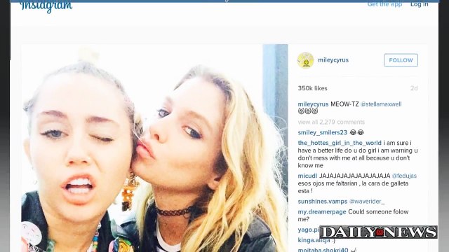 Miley Cyrus Finds Romance With Victoria's Secret Model Stella Maxwell Say Friends