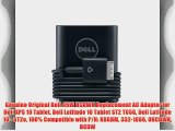 Genuine Original Dell 45W HCDWK Replacement AC Adapter for Dell XPS 10 Tablet Dell Latitude