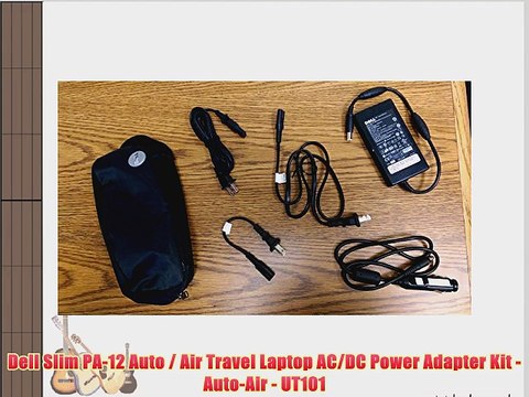 Dell Slim PA-12 Auto / Air Travel Laptop AC/DC Power Adapter Kit - Auto-Air - UT101