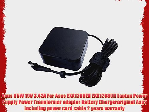 iGuerburn 65W AC Aadapter for Asus EXA1208EH EXA1208UH 19V 3.42A Laptop Power Transformer Battery