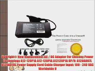 UpBright? New Raplacement AC / DC Adapter For Chicony Power Technology A12-120P1A A12-120PIA