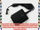 Asus AC19V 1.58A Tablet Laptop Power Adapter Charg0er For Transformer Series TabletsAsus Netbook