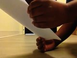 Tutorial: How to make a classic dart (Paper airplane)