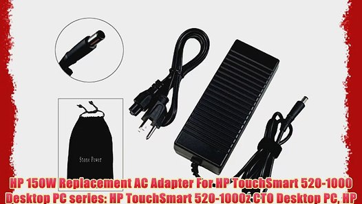 Hp 150w Replacement Ac Adapter For Hp Touchsmart 5 1000 Desktop Pc Series Hp Touchsmart Video Dailymotion