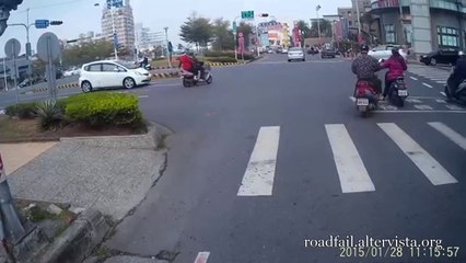 Scooter Crash Compilation 2015