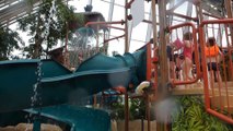 Center Parcs Les Trois Forêts Hattigny - Water Play House offene Rutsche Onride