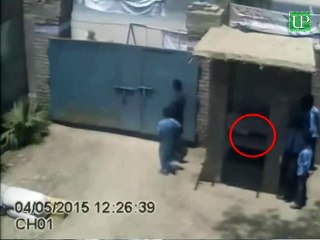 Accidentally bullet shot CCTV Footage Punjab Pakistan