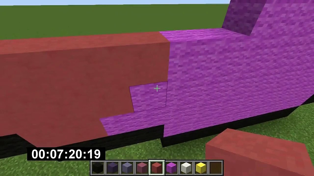 Minecraft Pixel Art: Pokemon Gengar Mega Evolution