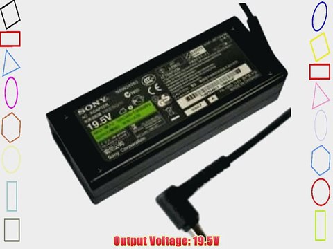 Sony VAIO 3-Pin Standard AC Adapter For Laptops VGP-AC19V32