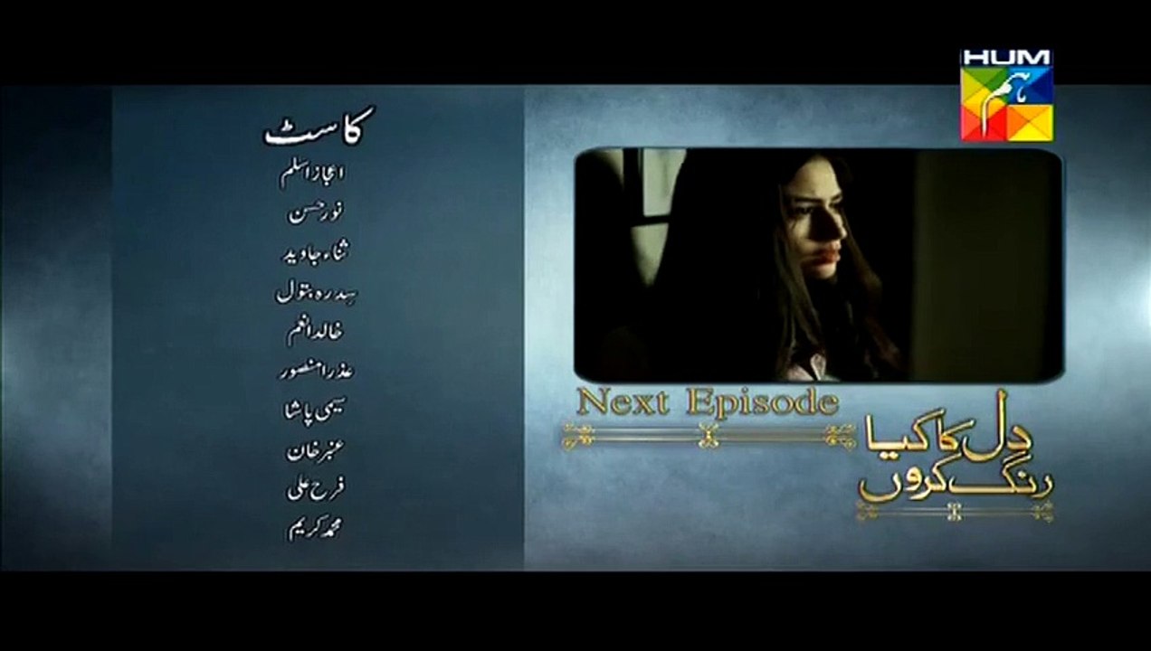 Dil Ka Kya Rung Karun Episode 17 Promo  on Hum Tv - 19th June 2015
