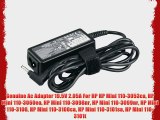 Genuine Ac Adapter 19.5V 2.05A For HP HP Mini 110-3053ca HP Mini 110-3060ea HP Mini 110-3098nr