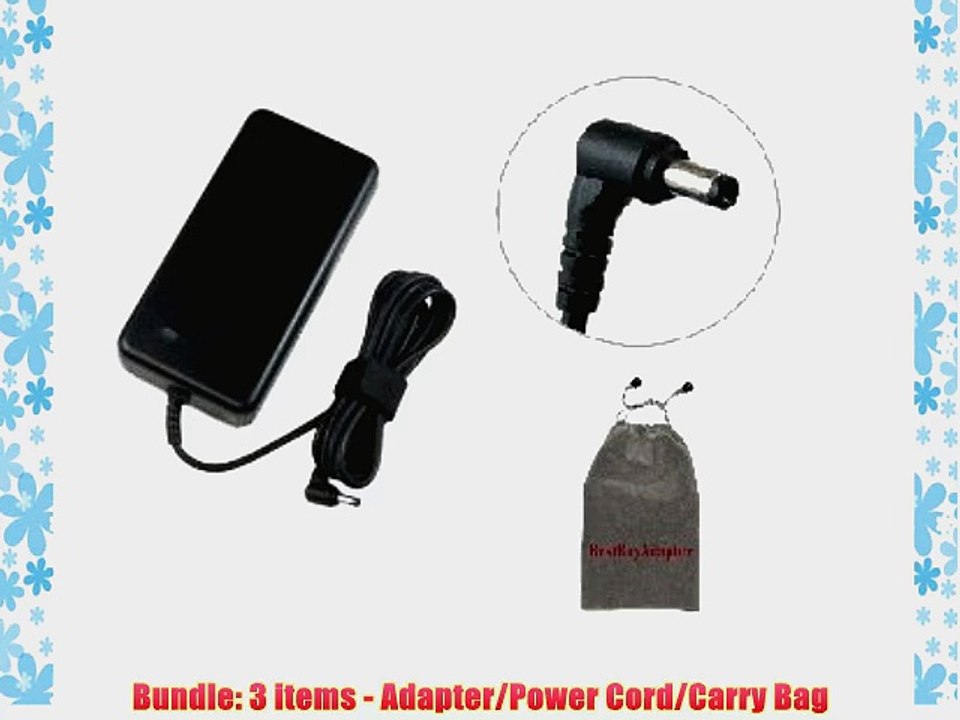 Bundle: 3 items - Adapter/Power Cord/Carry Bag:Original AC Adapter 150W 19.5V 7.7A for ASUS