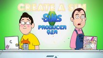 SIMS 4 EXCLUSIVE 2: TODDLERS & 'Create A Sim' GAMEPLAY (Cartoon Animation Spoof)