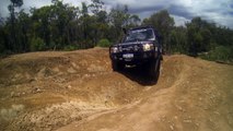 V8 Diesel Landcruiser Dual cab on 35's Lockers front and rear