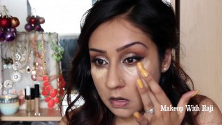 GRWM Glamorous Makeup Contour Highlight tutorial | Makeup With Raji