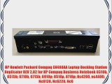 HP Hewlett Packard Compaq EN488AA Laptop Docking Station Replicator REV 2.02 for HP Compaq