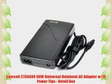 Enercell 2730409 90W Universal Notebook AC Adapter w/10 Power Tips - Retail Box